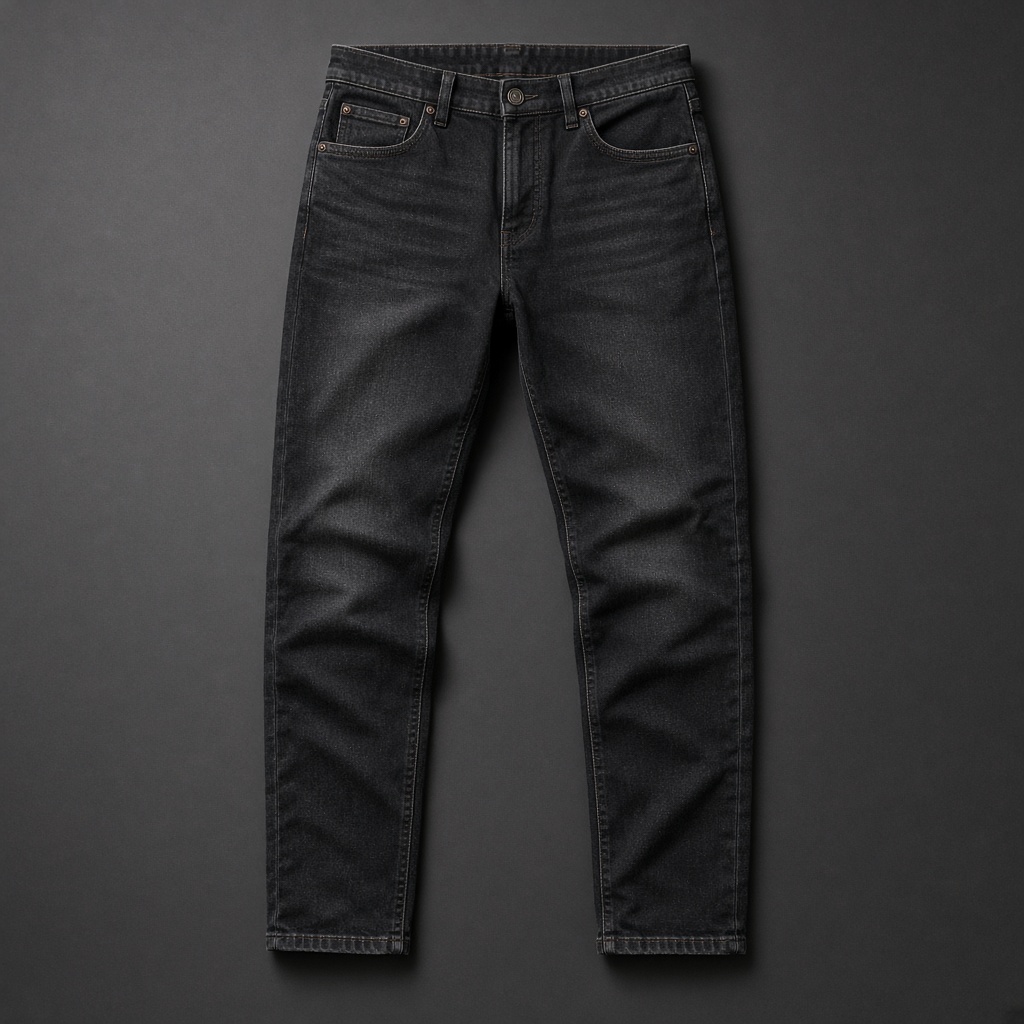 Black sulphur denim