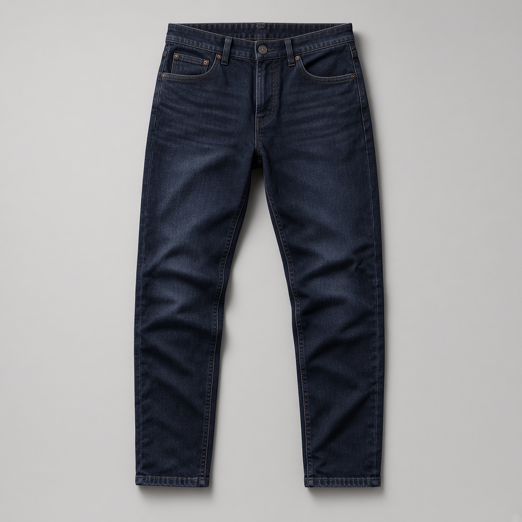 Midnight rinse dark wash jeans